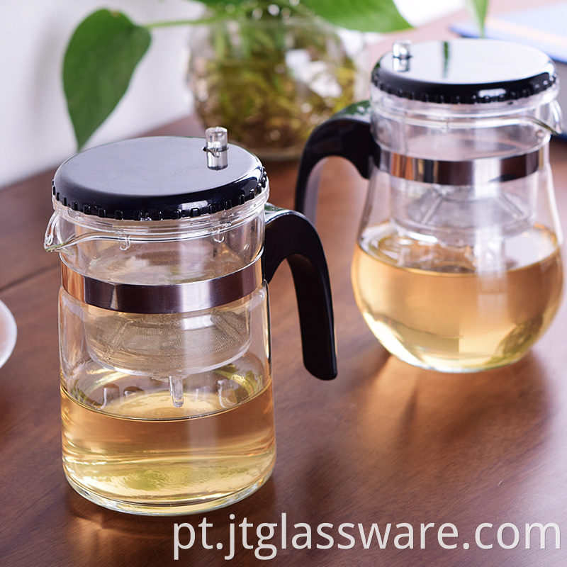 fire resistant glass teapot